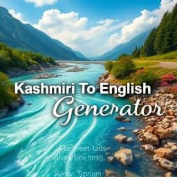 Kashmiri to English Generator I3sfdk4w icon