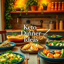 Keto Dinner Ideas icon