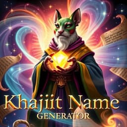 Khajiit Name Generator 2 icon