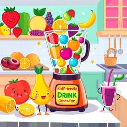 Kid Friendly Drink Recipe Generator icon