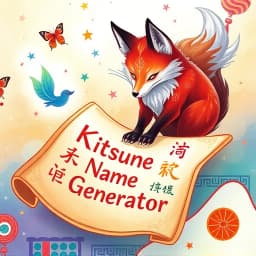 Kitsune Name Generator icon