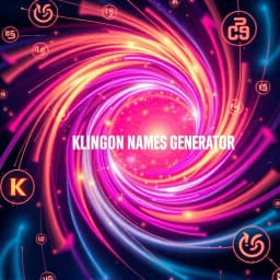 Klingon Name Generator icon