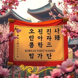 Korean First Names Generator icon
