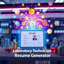 Laboratory Technician Resume Generator icon