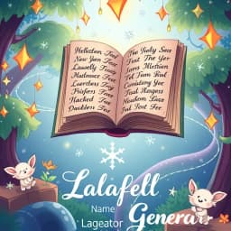 Lalafell Name Generator icon