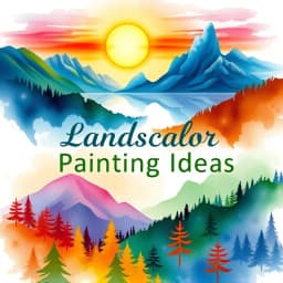 Landscape Watercolor Painting Ideas icon