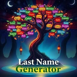 Last Name Generator icon