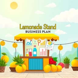 Lemonade Stand Business Plan icon