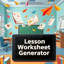 Lesson Worksheet Generator icon