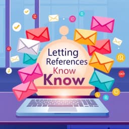 Letting References Know They Will Be Contacted Email Template icon