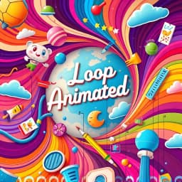 Loop Animated Illustration Generator icon