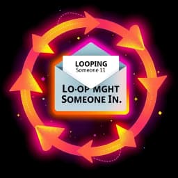 Looping Someone In Email Template icon