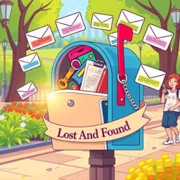 Lost And Found Email Template icon