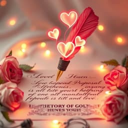 Love Proposal Letter Generator For Her icon