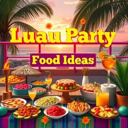 Luau Party Food Ideas icon