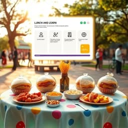 Lunch And Learn Email Template icon