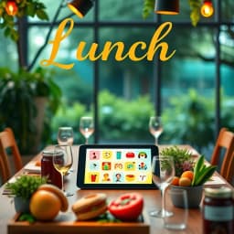 Lunch Email Template icon