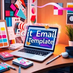 Mailchimp Edit Email Template icon