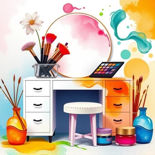 Makeup Vanity Painting Ideas featured image