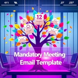 Mandatory Meeting Email Template icon