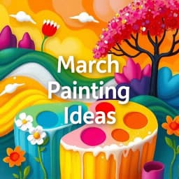 March Painting Ideas icon