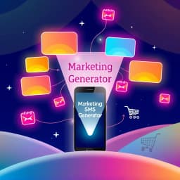 Marketing SMS Generator icon