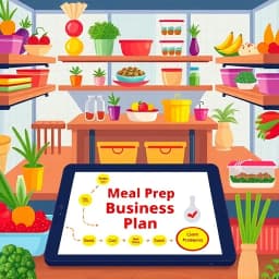 Meal Prep Business Plan icon