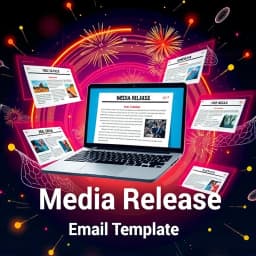 Media Release Email Template icon