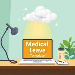 Medical Leave Email Template icon