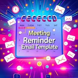 Meeting Reminder Email Template icon