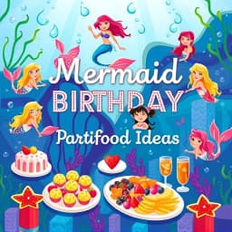 Mermaid Birthday Party Food Ideas icon