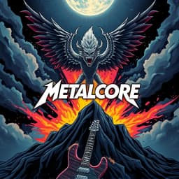 Metalcore Album Cover Generator icon