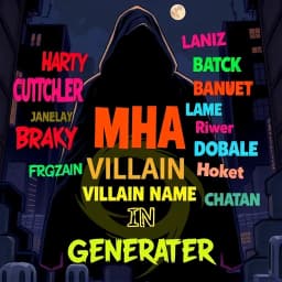 MHA Villain Name Generator icon
