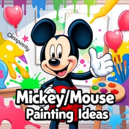 Mickey Mouse Painting Ideas icon