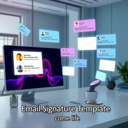 Microsoft Email Signature Template icon