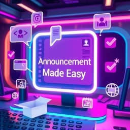 Microsoft Teams Announcement Email Template icon