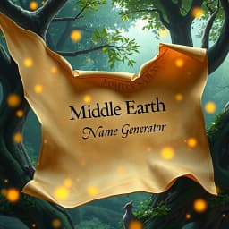 Middle Earth Name Generator icon