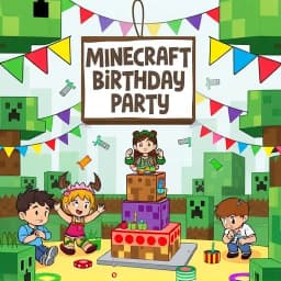 Minecraft Birthday Party Ideas icon