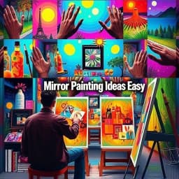 Mirror Painting Ideas Easy icon