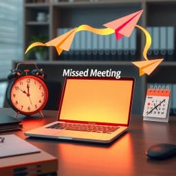 Missed Meeting Email Template icon