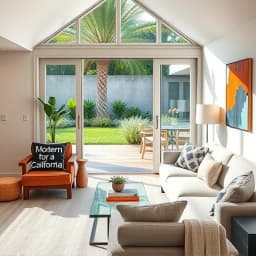Modern California Style Interior Design icon