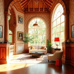 Modern Colonial Interior Design icon