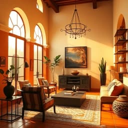 Modern Spanish Style Interior Design icon