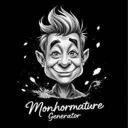 Monochromatic Caricature Generator icon