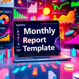 Monthly Email Report Template icon