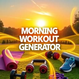 Morning Workout Generator icon