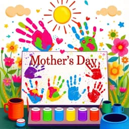 Mother's Day Canvas Painting Ideas for Toddlers icon