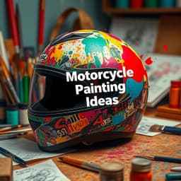Motorcycle Helmet Painting Ideas icon