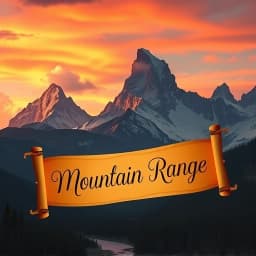 Mountain Range Name Generator icon