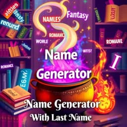 Name Generator with Last Name icon